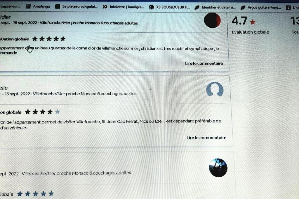 Апартаменти Iafrate-Oksoleil Вільфранш-сюр-Мер Екстер'єр фото
